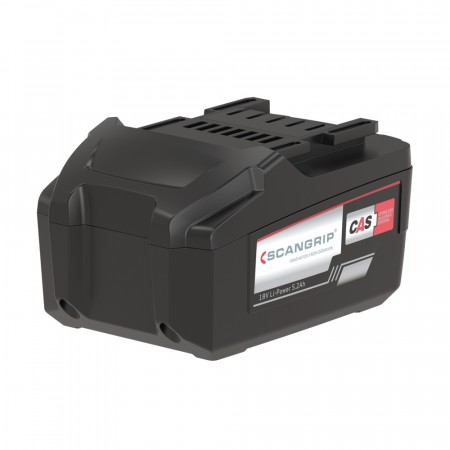 Batteri til Scangrip Connect arbeidslys. CAS Batteri 18V LI-Power 5,2AH, Scangrip