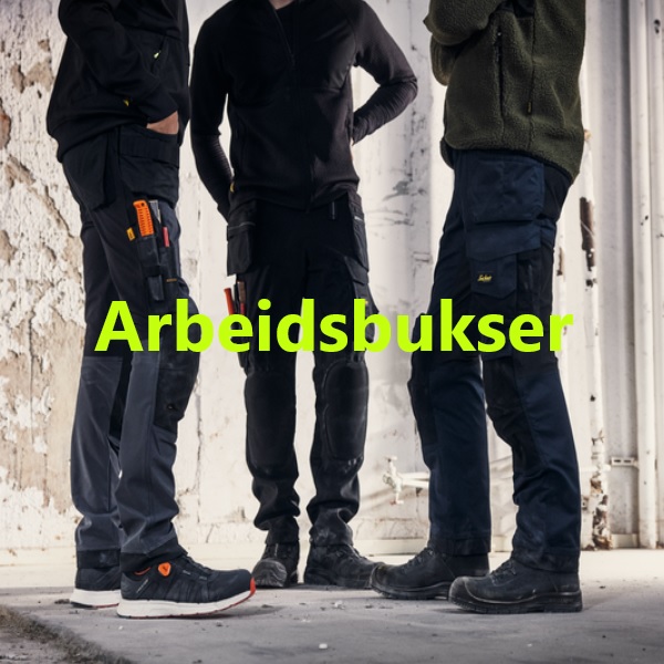 Arbeidsbukser og shortser